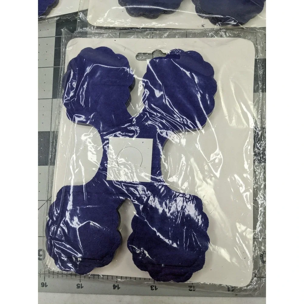 Beistle 12 Foot Leaf Garland Blue White 55628 1991 Lot of 9